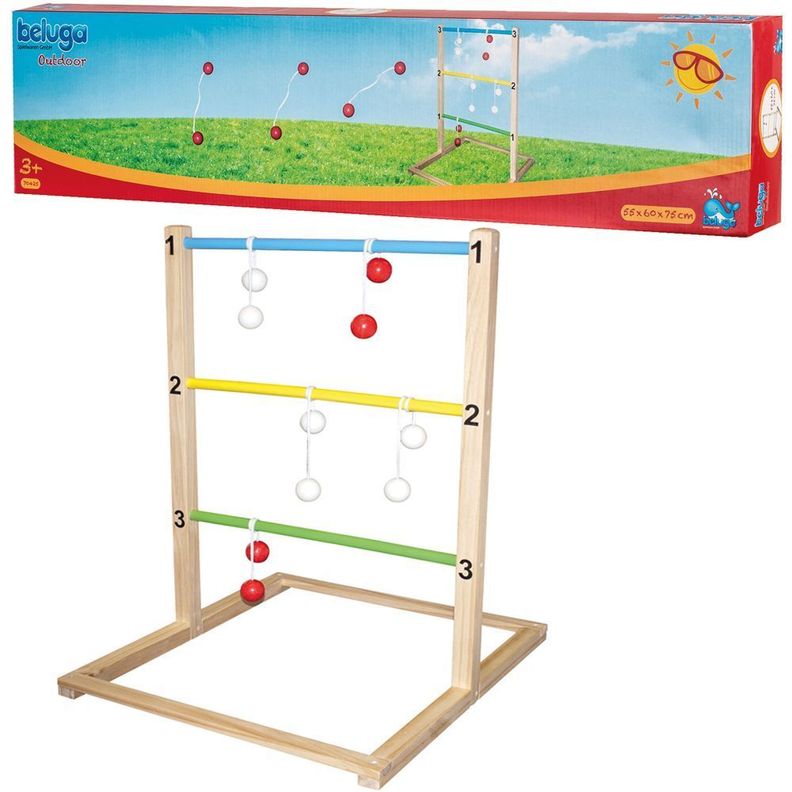 Juego Golf escalera madera-1