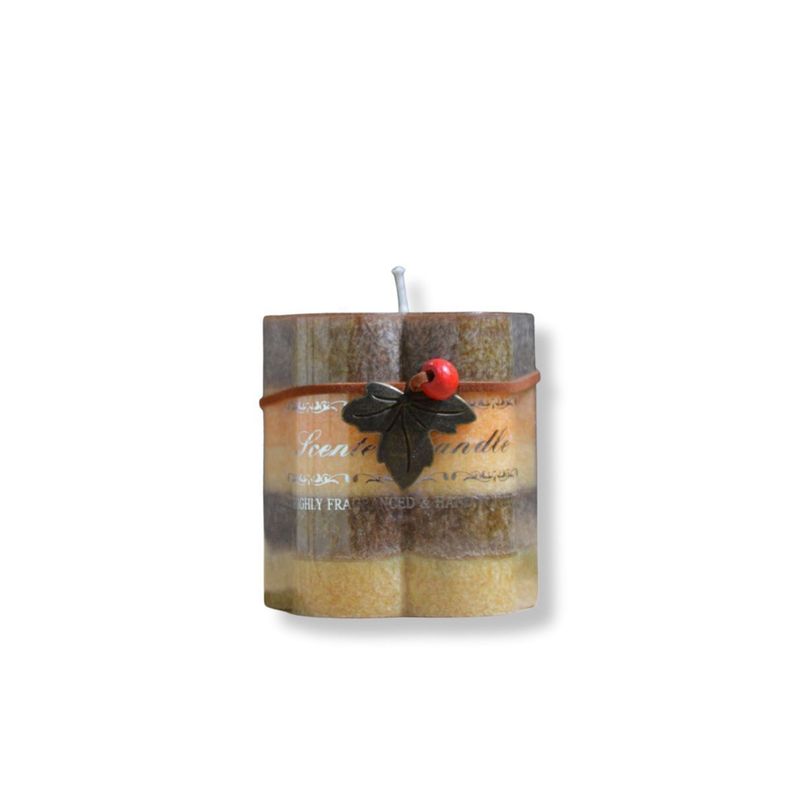 Vela orgánica aromática forma de flor cera de Soja 250 gr-0