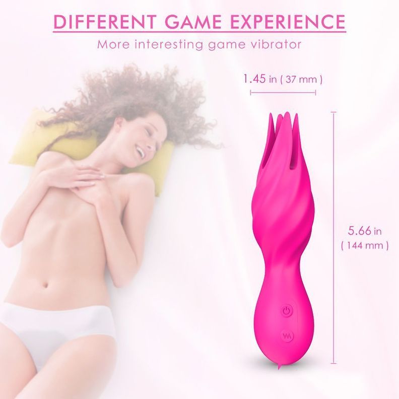 Jack Simulación Oral Pulpo Lengua Juguete Erótico Vibrador-2