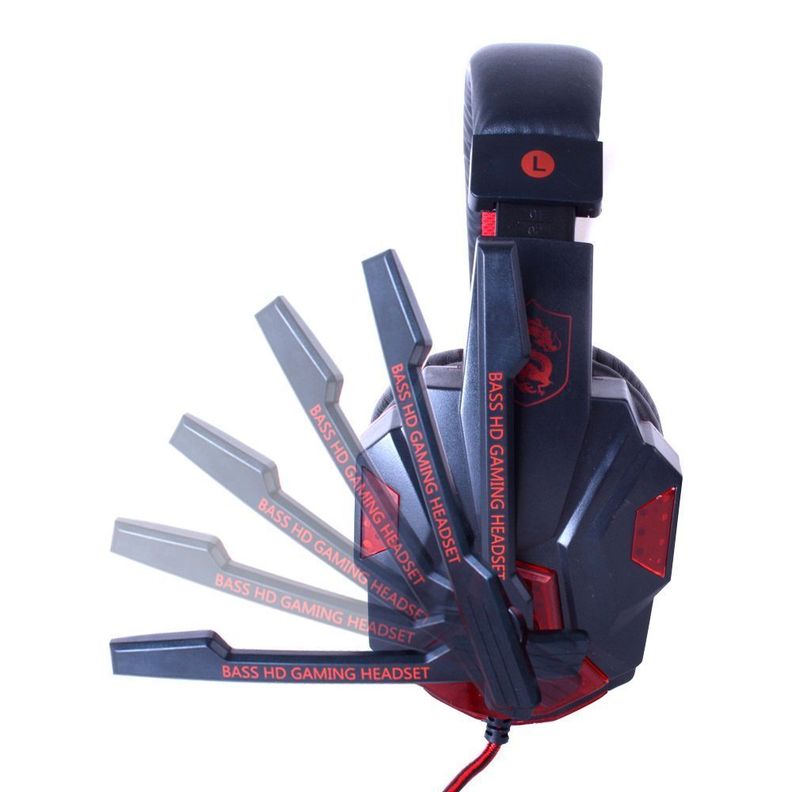 AUDIFONO GAMER ROJO FASTLINK-4
