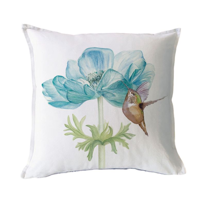 FUNDA COJIN ALGODON ANEMONE PICAFLOR 45X45 Diseno 1