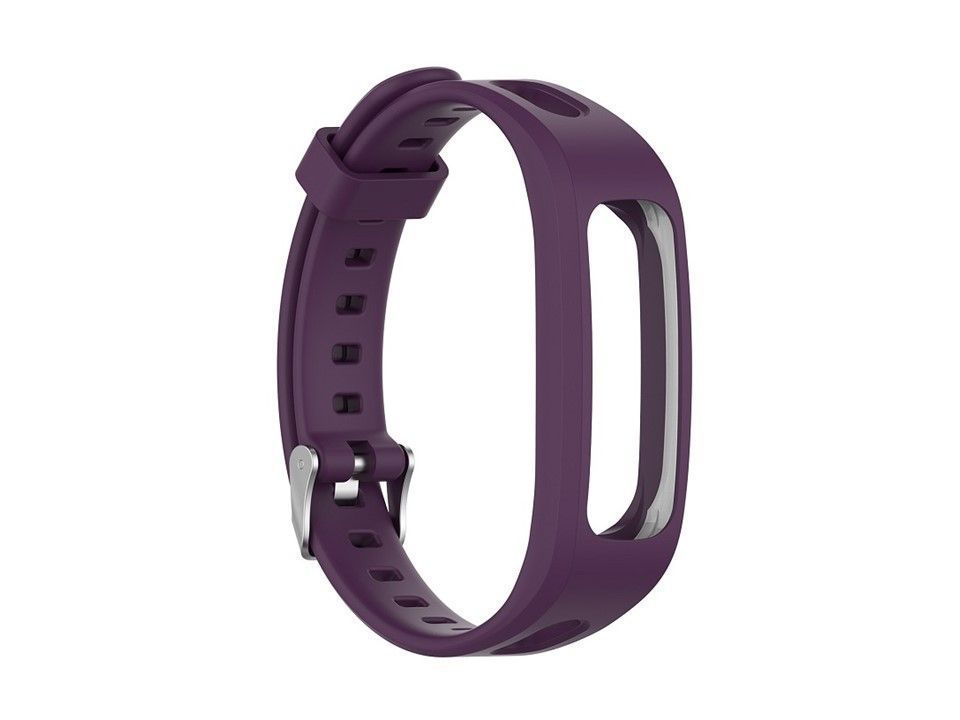 Correa Compatible Con Huawei Honor Band 3e-4e Morado-0