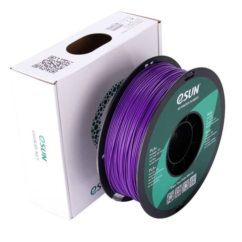 Filamentos Pla+ Esun 1kg 1.75mm Morado-0