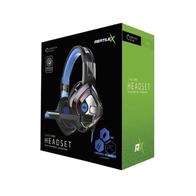 Audifonos Gamer Pro PS4 PS5 XBOX PC USB 3.5 Retroiluminado-1