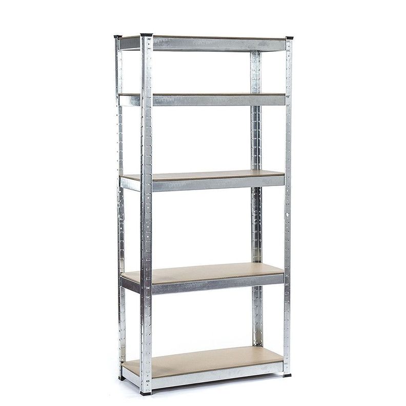 Repisa Estante Metálico 150x70x30cm Galvanizado-1