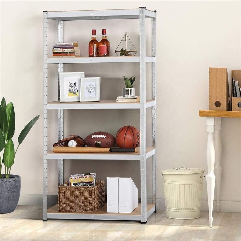 Repisa Estante Metálico 150x70x30cm Galvanizado-0