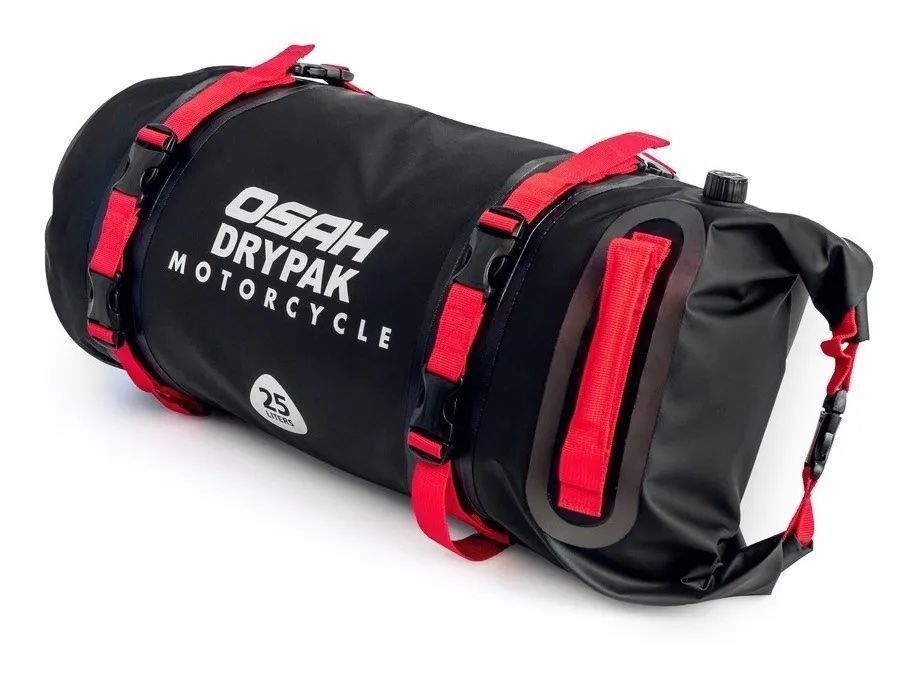 Bolso Motocicleta Impermeable Con Anclajes 25lts-2