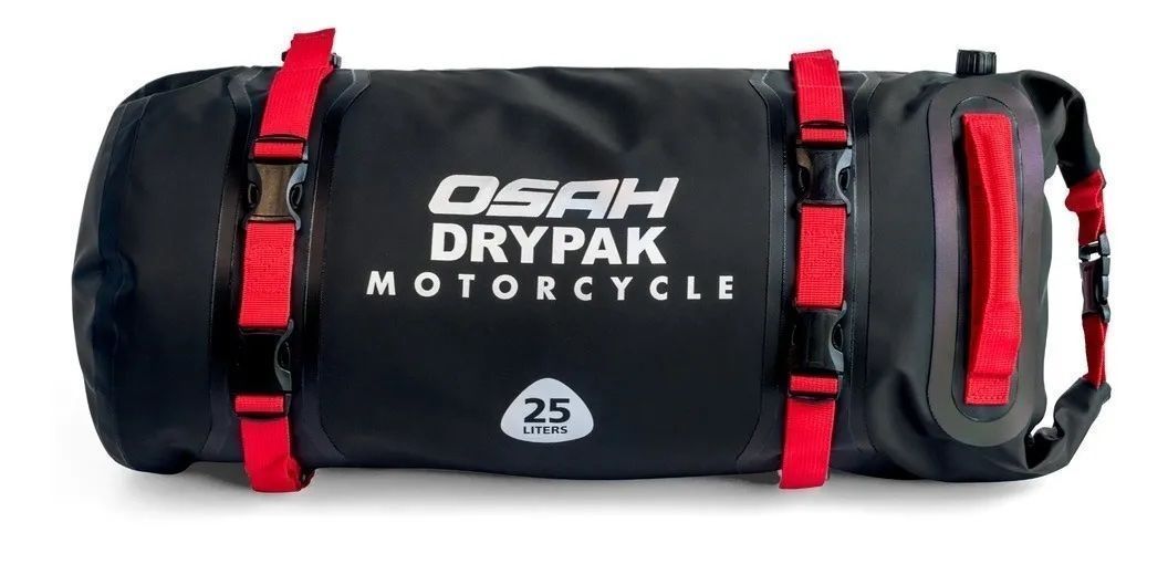 Bolso Motocicleta Impermeable Con Anclajes 25lts-1