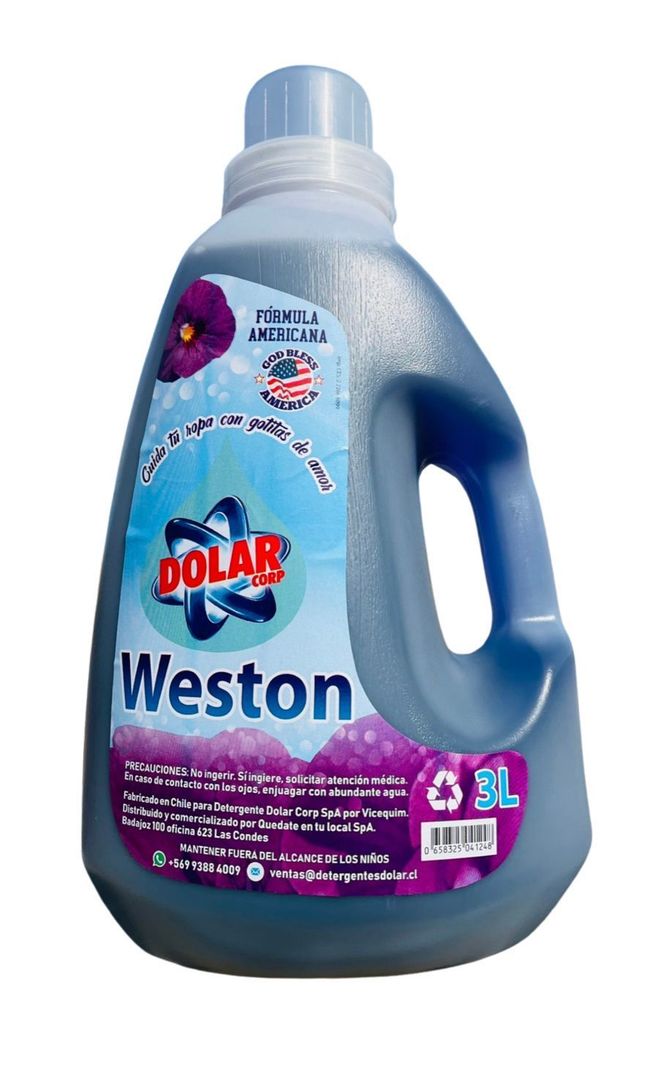 Detergente Dolar Weston 3 litros -0