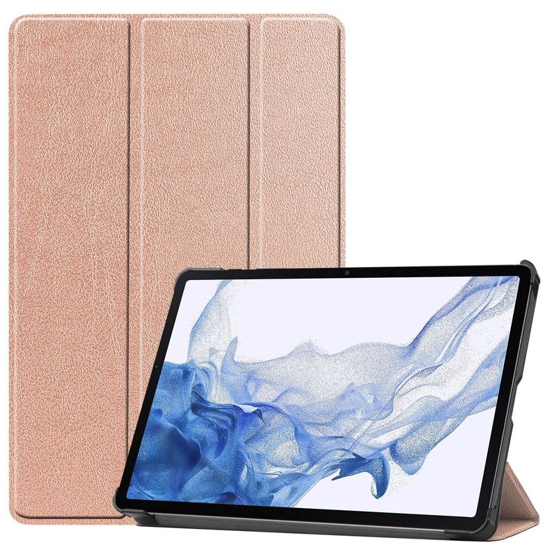 Para: Galaxy Tab S8 | Funda Cuero con Soporte-0