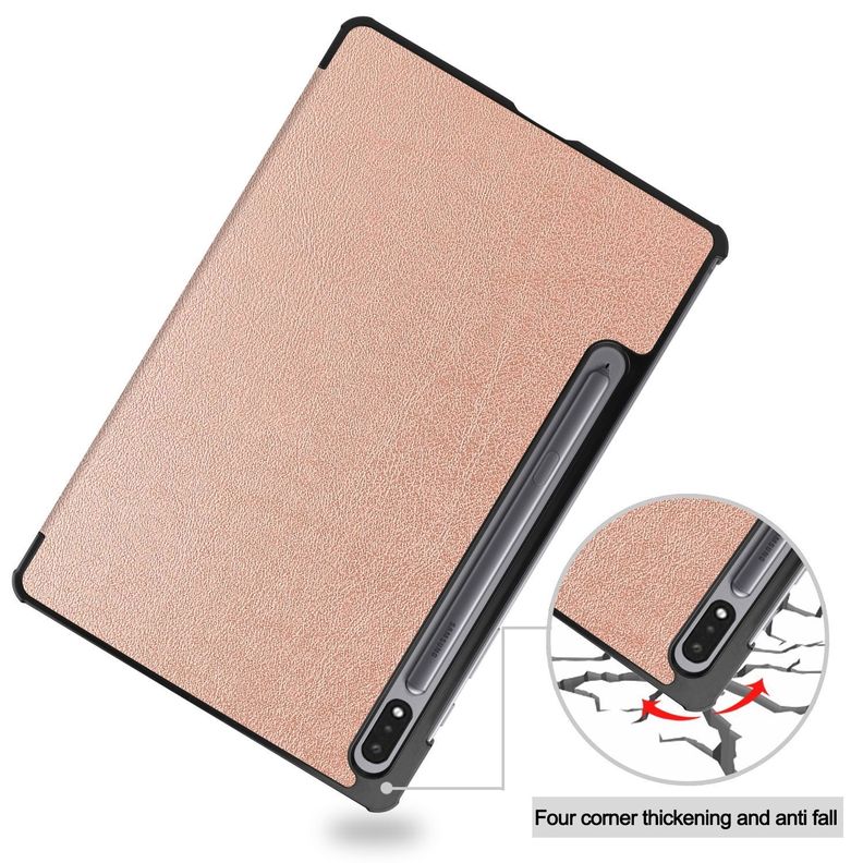 Para: Galaxy Tab S8 | Funda Cuero con Soporte-6
