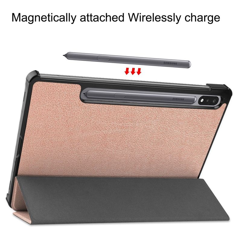 Para: Galaxy Tab S8 | Funda Cuero con Soporte-5