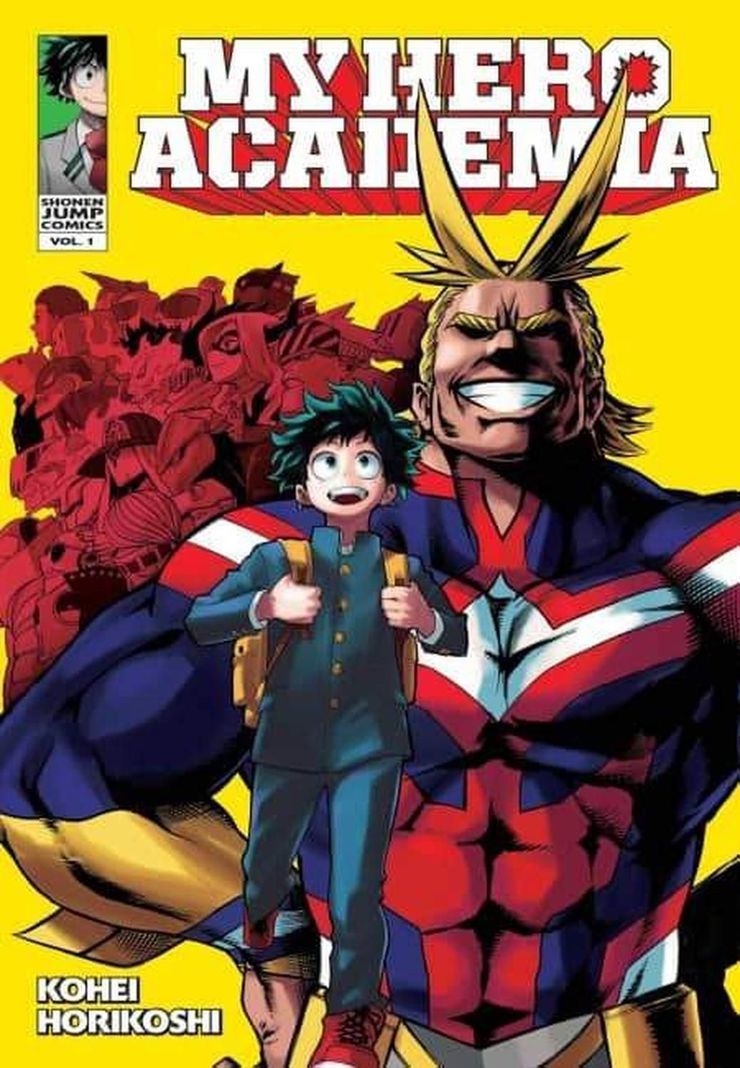 Manga My Hero Academia 01 (En Inglés) - USA-0