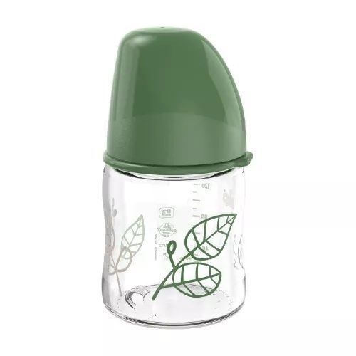 Mamadera Vidrio Latex Cherry Green 120 ml verde -1