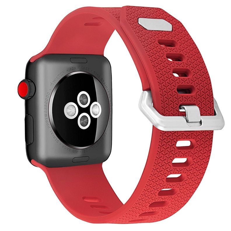 Correa Compatible Iwatch Apple Watch Rojo 38-40-41MM-0