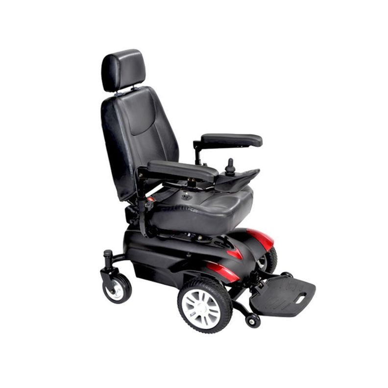 Silla De Ruedas Electrica A Bateria Titan Drive 50cm-0