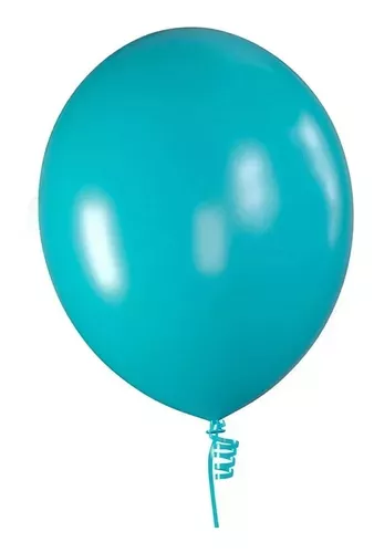 Pack 50 Globos De Cumpleaños Globos Para Cumpleaños Turquesa -4