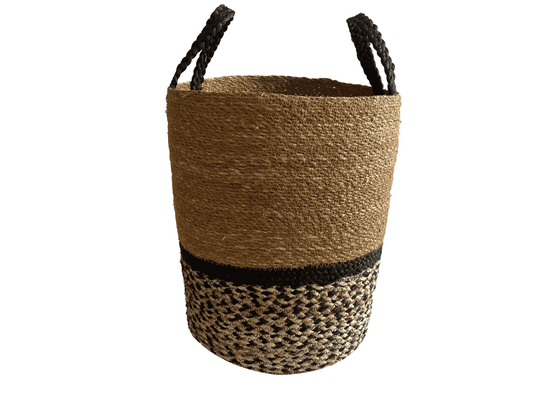 CESTO BENGALA M 38X28CM Beige Natural
