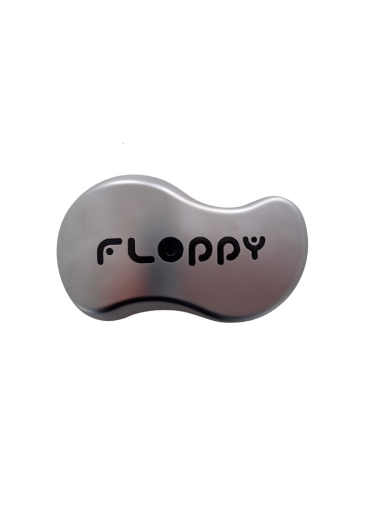 Cepillo Español Floppy Luxury Antifrizz Desenredante Cromado Mate-1