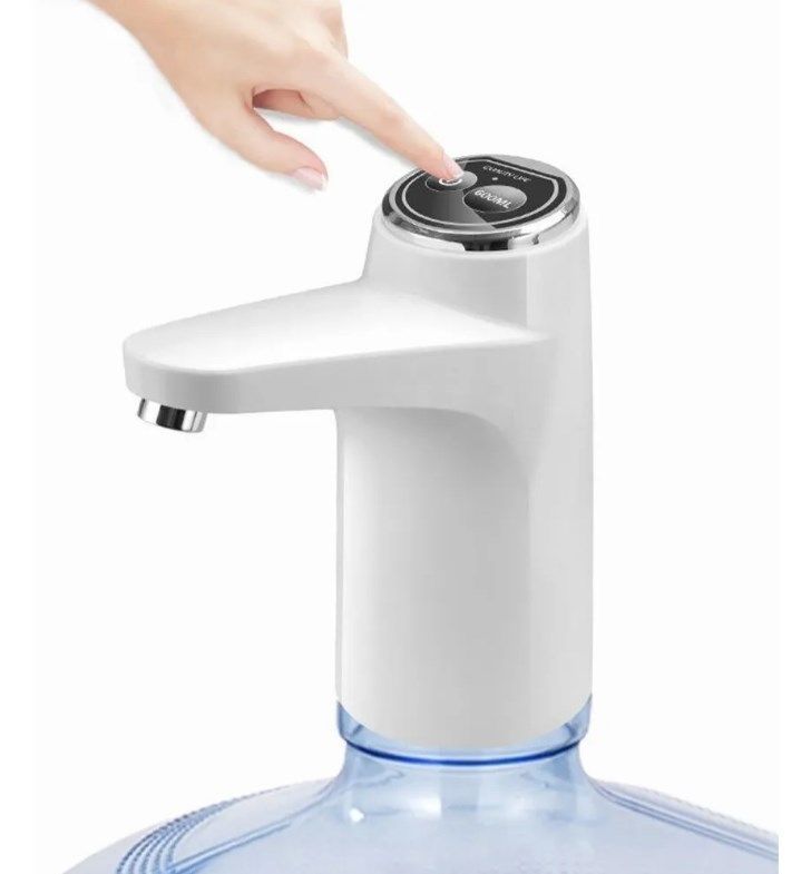 Dispensador De Agua Eléctrico Bomba Portátil Recargable Usb-1