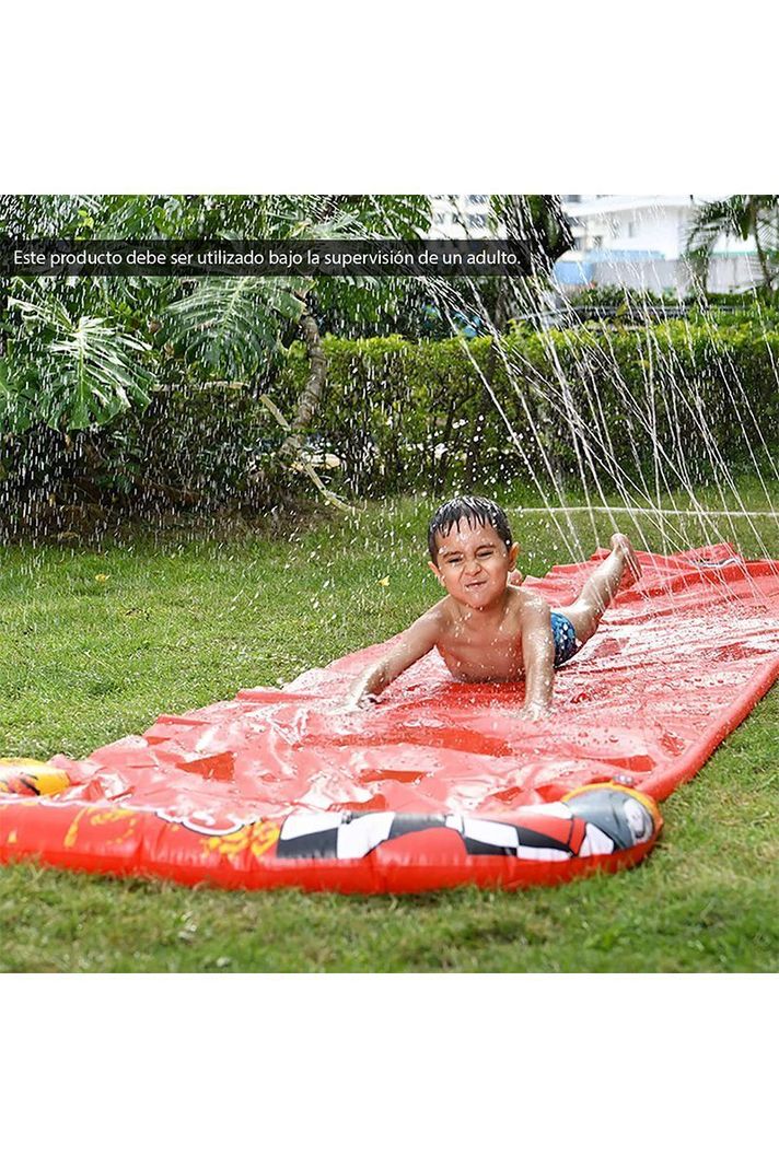 Deslizador Inflable de Agua Rojo-1