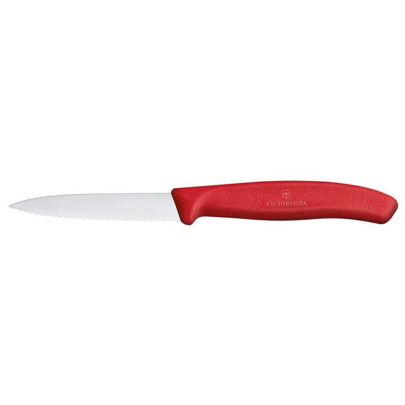 Cuchillo verdura rojo 8 cm Victorinox-0