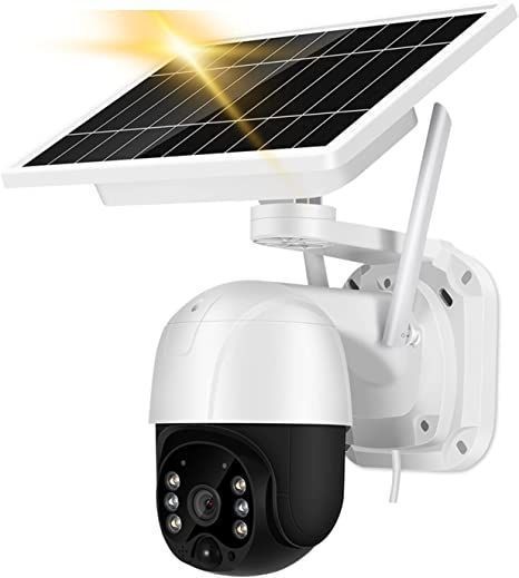 Cámara De Seguridad IP66 PT Panel Solar WIFI 2MP Jortan-2