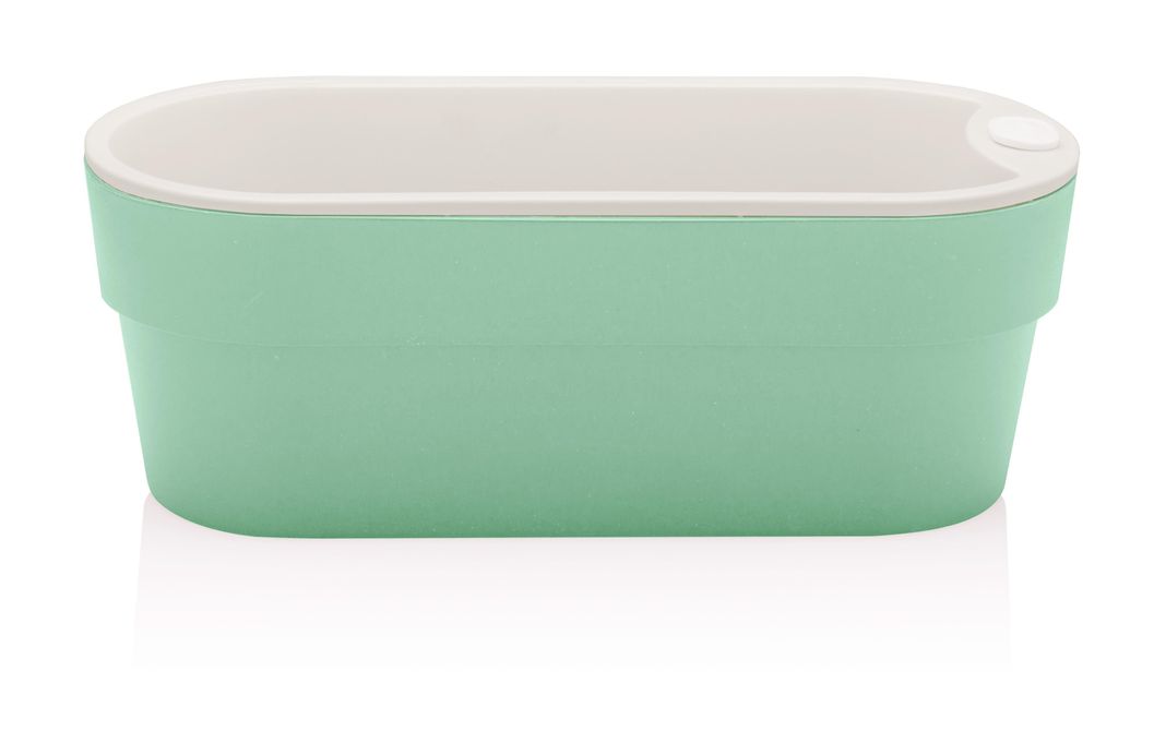 Macetero Huerta Auto Riego Verde Menta 1,75 Lt-0