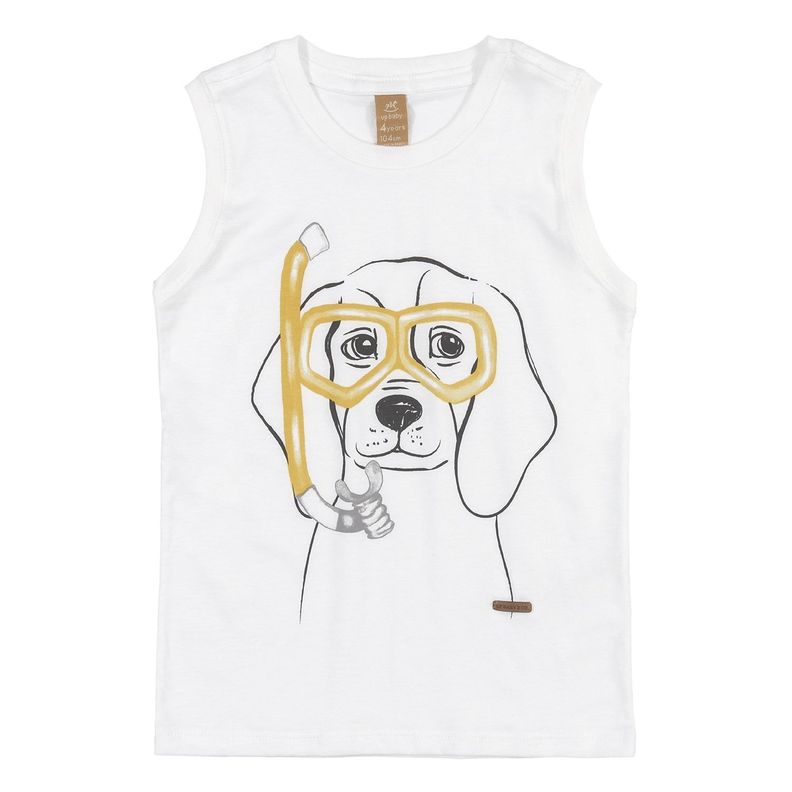 Conjunto Perro Snorkel Regata y Shorts Blanco y Celeste Up Baby-1