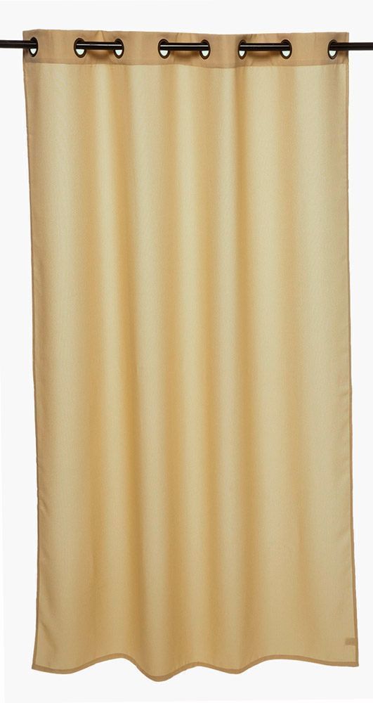 SET CORTINA TIPO LINO BEIGE-0