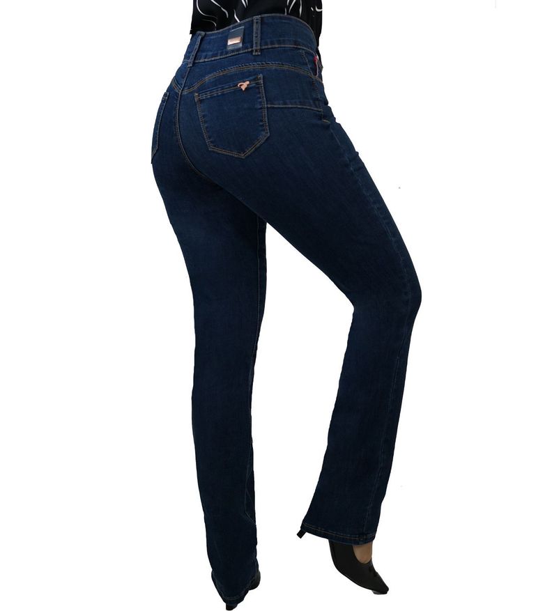 Jeans recto push up tiro alto-1