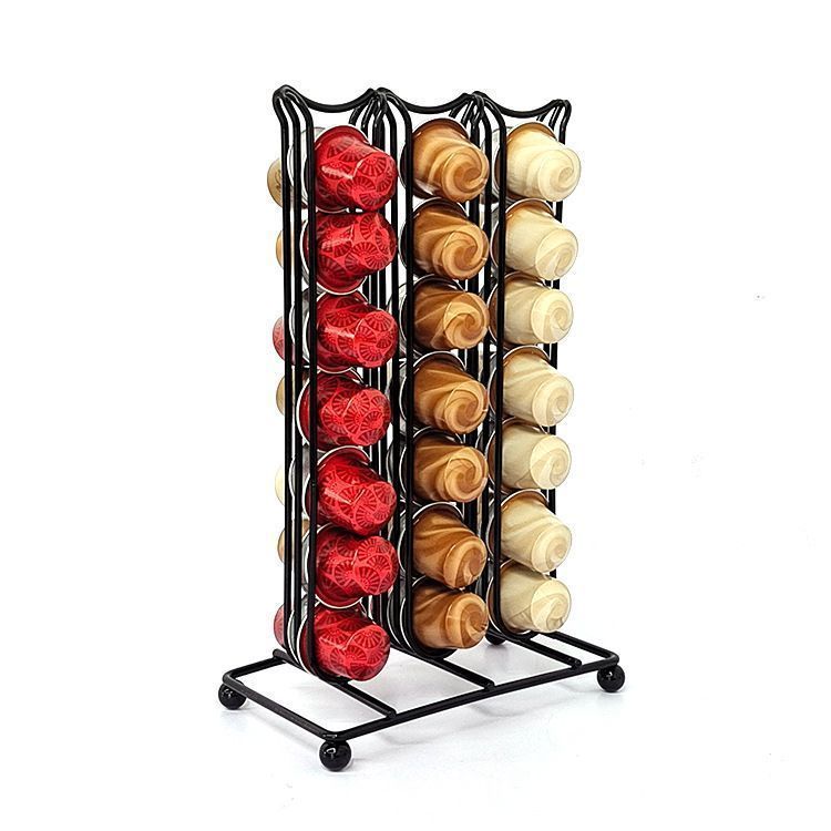 Porta Cápsulas Metal Nespresso 42 Cápsulas Cafe-2