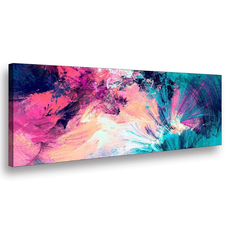 Canvas 90x45 cms Abstract Magenta-0