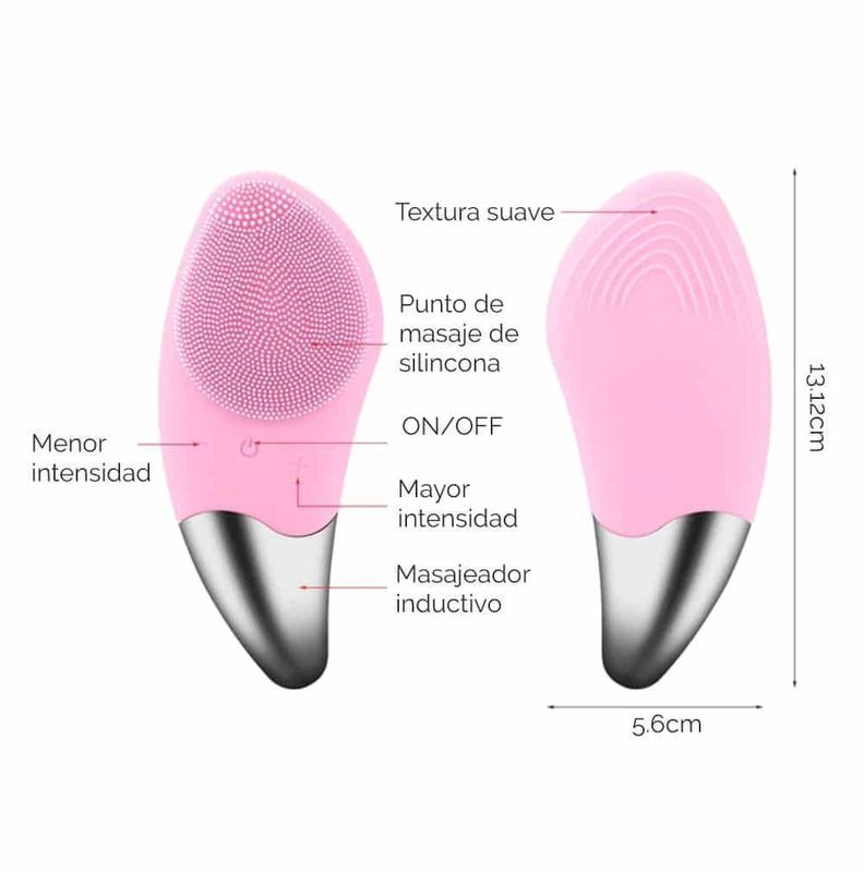 Pack – Beauty Set (Cepillo, Limpiador Maseajeador, Aro de Luz 16cm)-2