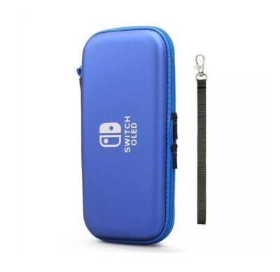 Estuche Protector Para Nintendo Switch Color-Azul -0