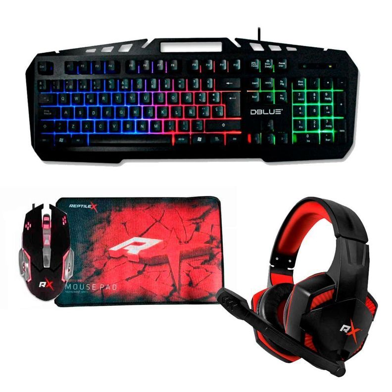 Kit Gamer 4En1 Audífonosmousetecladomousepad-0