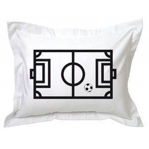 Funda de Almohada Cancha de Fútbol-0