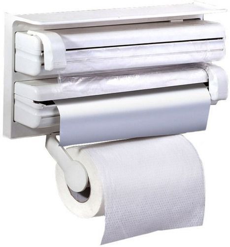 Porta Rollo Toalla Nova Triple Dispensador Cocina -0