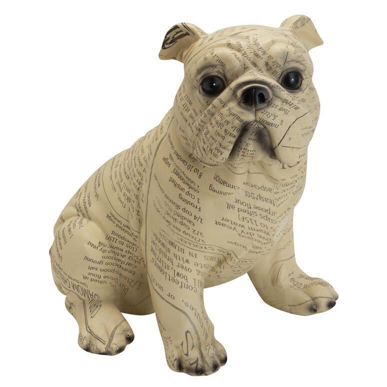 Adorno resina perro diario 23x17x22 cm. Unico Diseno 1