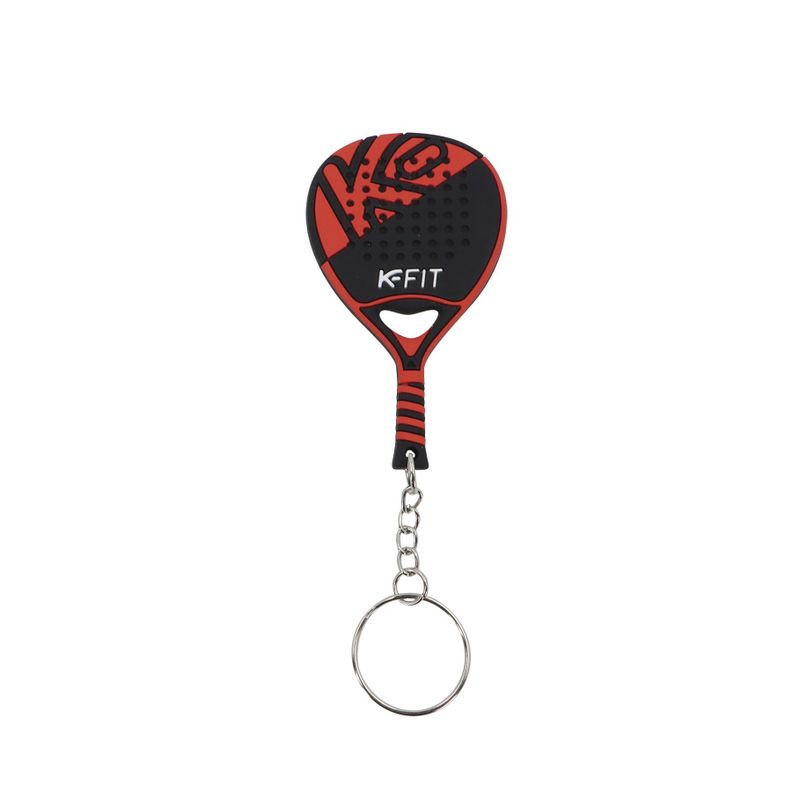 Llavero Pala Padel Rojo-0