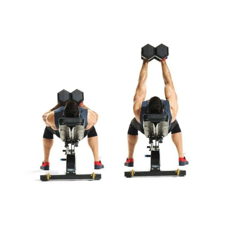 Fitness Mancuerna Hexagonal De Caucho Unidad 17,5 Kg-2