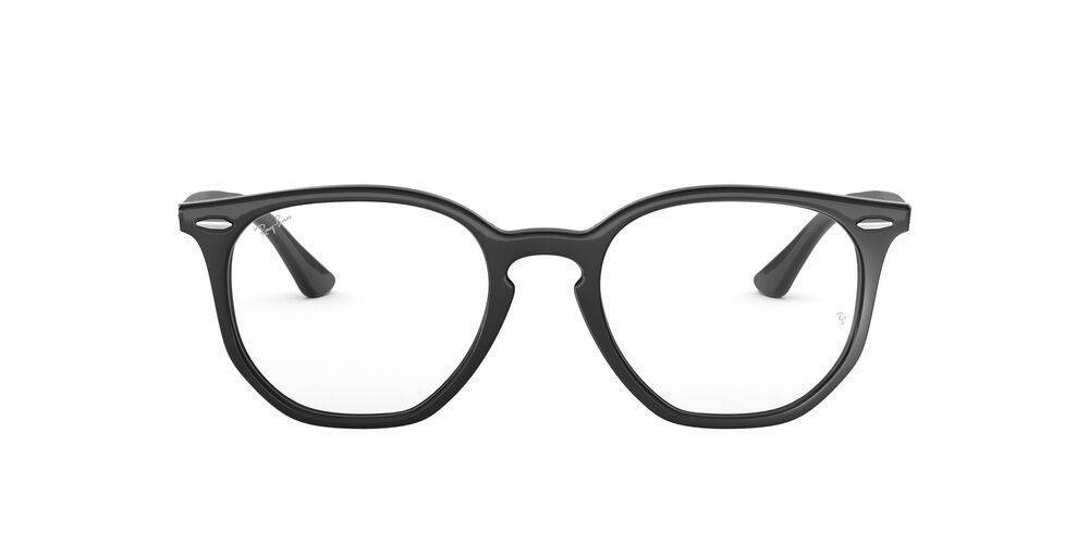 Lentes Ópticos Ray-Ban RX7151 Hexagonal Negro Unisex-0