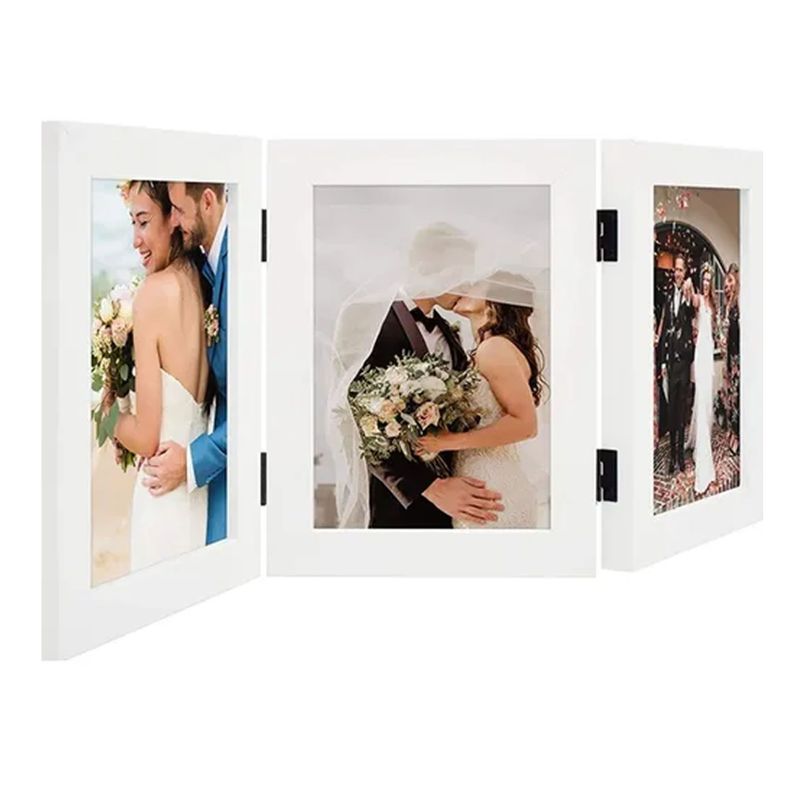 Set Marcos Cuadros Decorativos Para 3 Fotos, tus recuerdos cerca-0