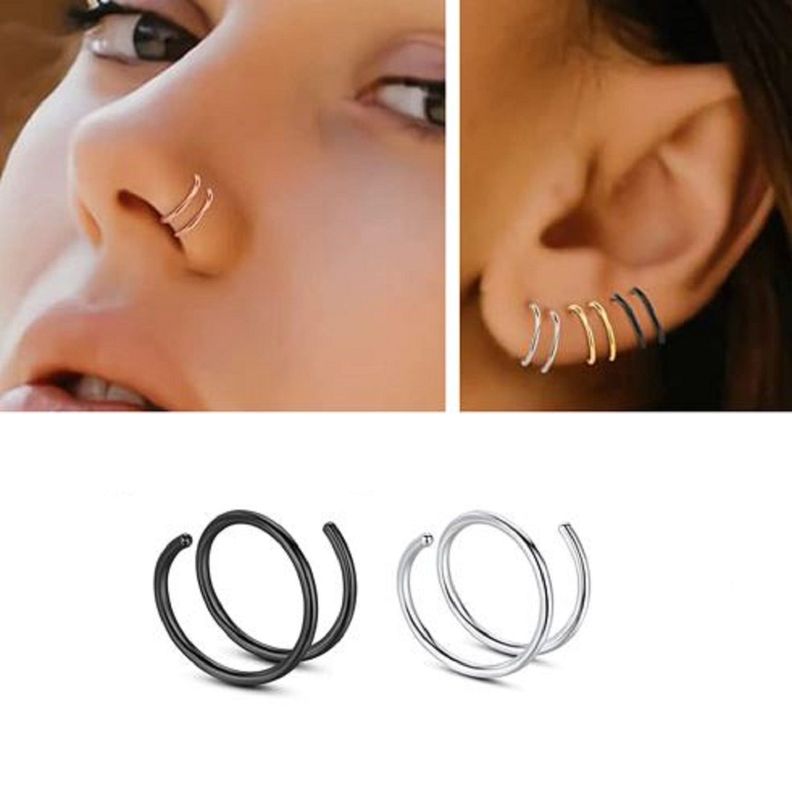 Piercing Nariz Oreja Nostril Tragus Daith Helix La-3