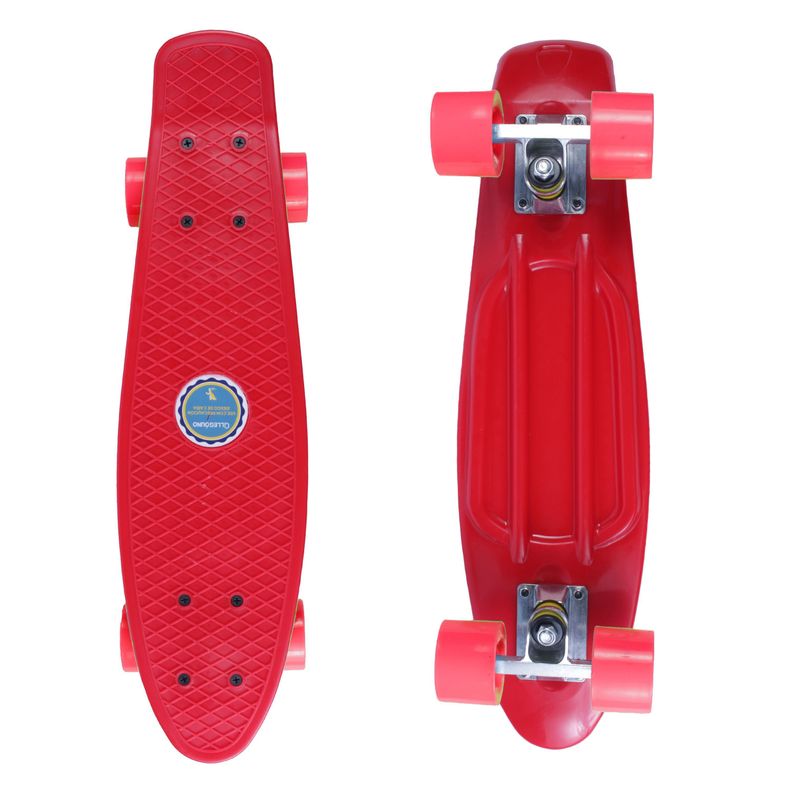Patineta Skate Monopatín Scooter Fun  Penny ROJO-0
