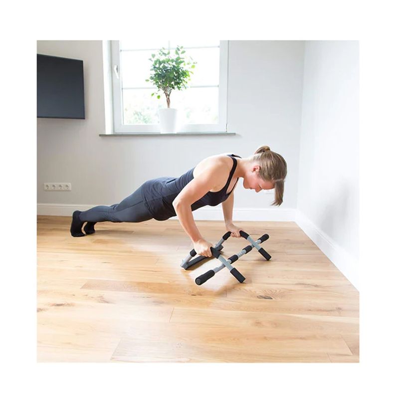 Barra de Entrenamiento Flexiones Abdominales Pared o Piso-2