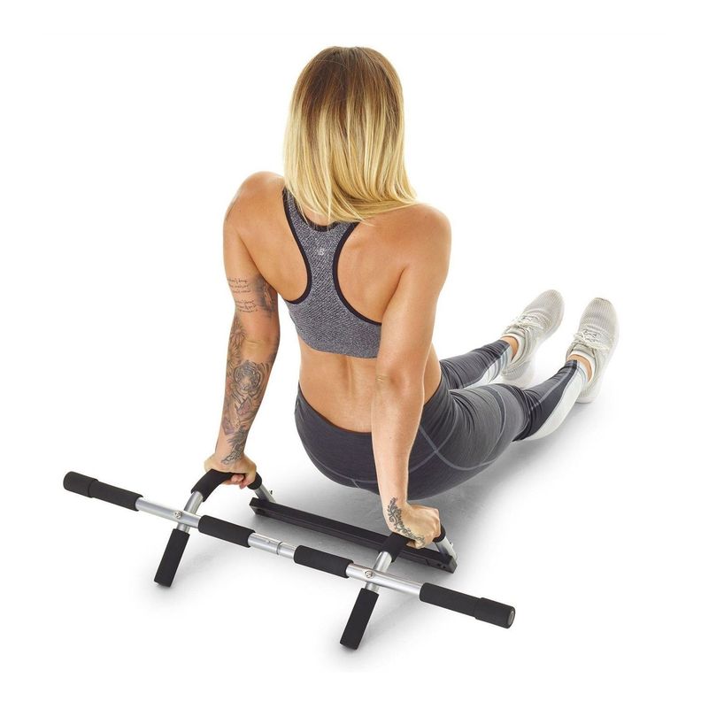 Barra de Entrenamiento Flexiones Abdominales Pared o Piso-3