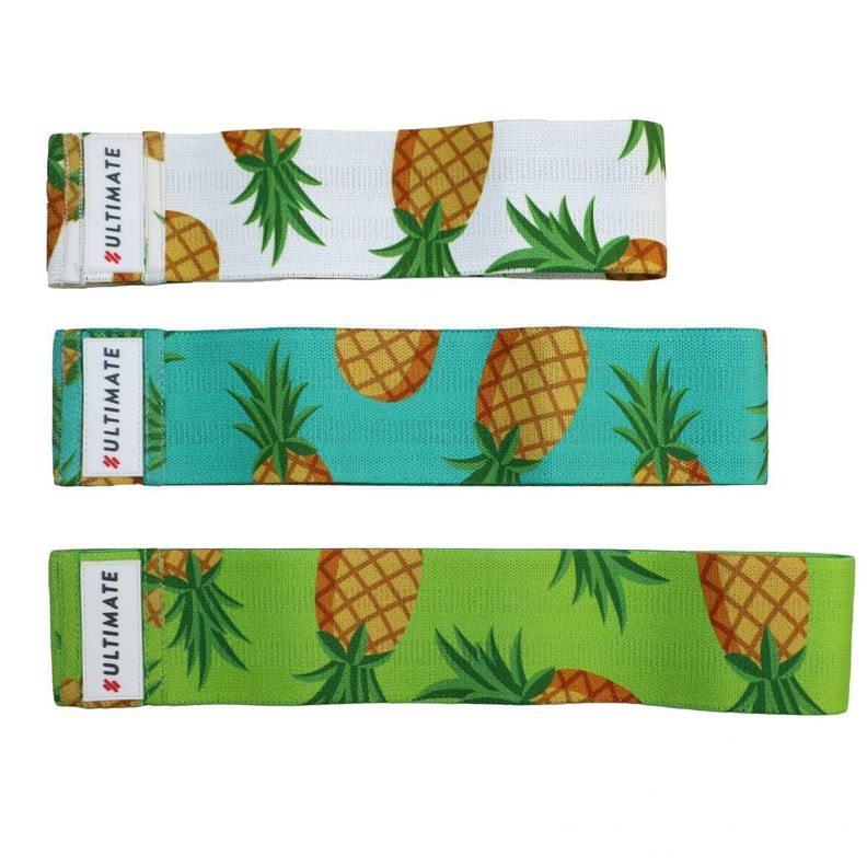 Pack 3 Hip Loop Pineapple – Banda Elástica Glute Limited Edition-0