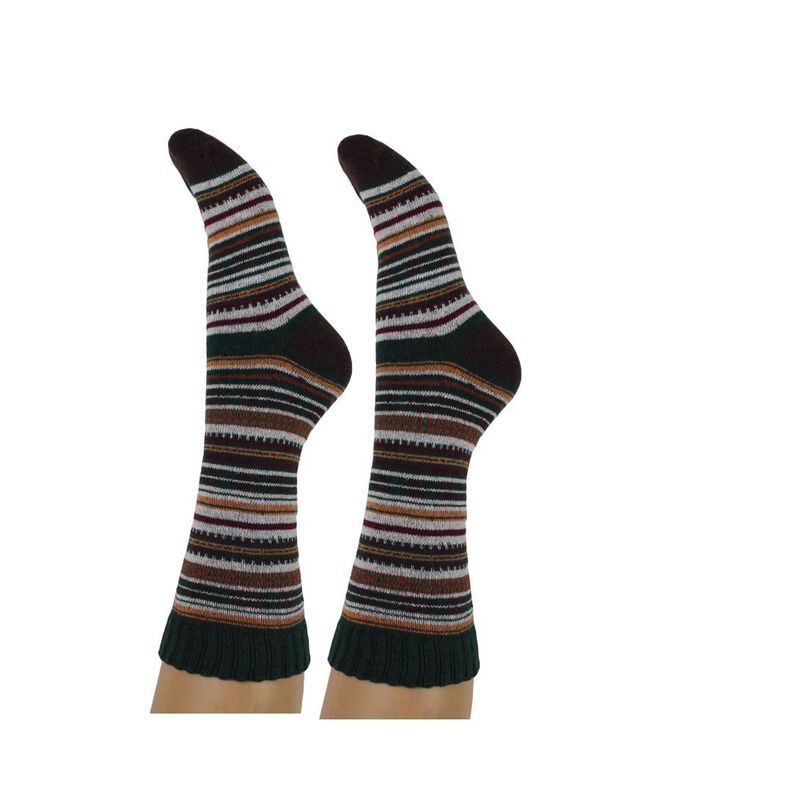 Calcetin Cachemira Mujer Diseño pack de 3 pares-2