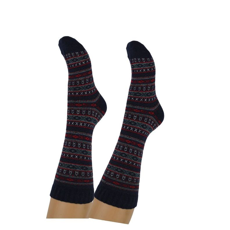 Calcetin Cachemira Mujer Diseño pack de 3 pares-3